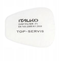 ITALKO P1 Particulate Respirator Pre-Filters – Pack of 10, White · Pack thumbnail 2