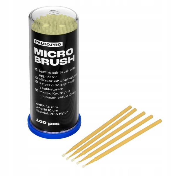 TOOTHPICKS FOR TOUCH UPS 100 PCS - 100 x 1.5 MM YELLOW