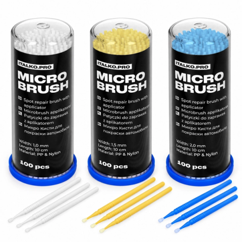 ITALKO Paint Touch-Up Micro Applicator Sticks – Pack of 100