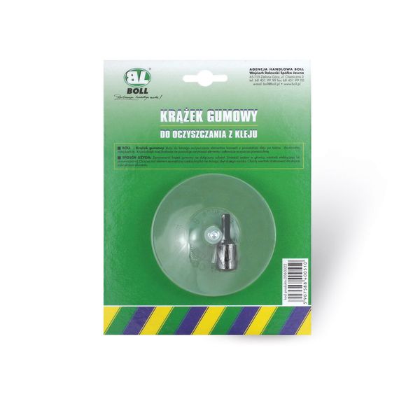 BOLL rubber disc for removing glue from car body