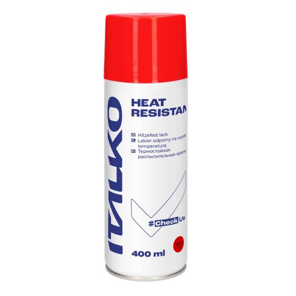ITALKO HEAT-RESISTANT VARNISH 400ML SPRAY - RED