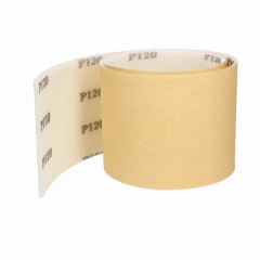 ITALKO Foam-Backed Sanding Roll – 115mm × 25m, Grit P120 · Beige · Pack thumbnail 3