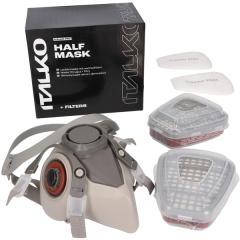 ITALKO Reusable Half Mask Respirator Kit, Size L · Pack thumbnail 1