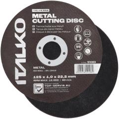 ITALKO Metal Cutting Discs 125 × 1.0 × 22.2mm - 10 Pack, Steel · Pack thumbnail 3