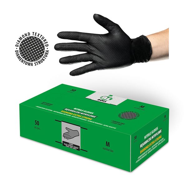 BOLL nitrile gloves diamond extra strong