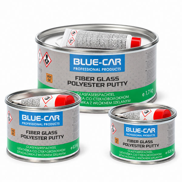 BLUE-CAR Glass Fibre Body Filler