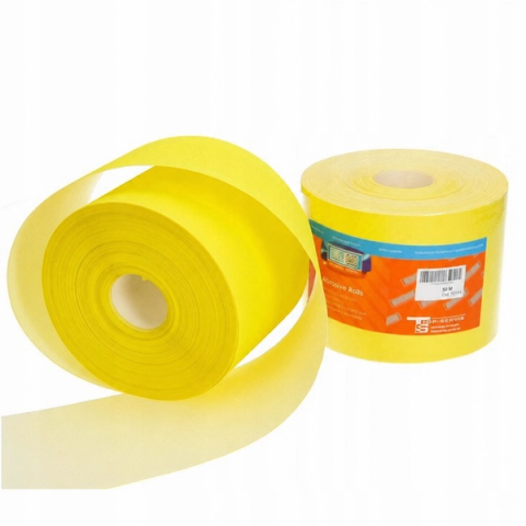 BLUE-CAR Yellow Abrasive Paper Roll – 115mm × 50m