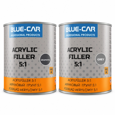 BLUE-CAR High-Build Acrylic Filler Primer 5:1
