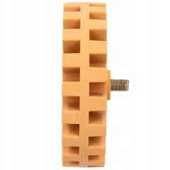 ITALKO 19-Tooth Rubber Adhesive & Decal Removal Wheel – 100mm / 25mm, Ø100 × 25 mm · Blister thumbnail 3