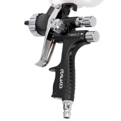 ITALKO T-MAX LP Spray Gun, 1.3mm · Black & White · Pack thumbnail 5