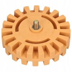 ITALKO 19-Tooth Rubber Adhesive & Decal Removal Wheel – 100mm / 25mm, Ø100 × 25 mm · Blister thumbnail 1