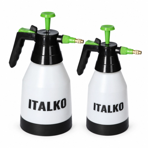 ITALKO Solvent-Resistant Hand Pressure Sprayer with Adjustable Nozzle