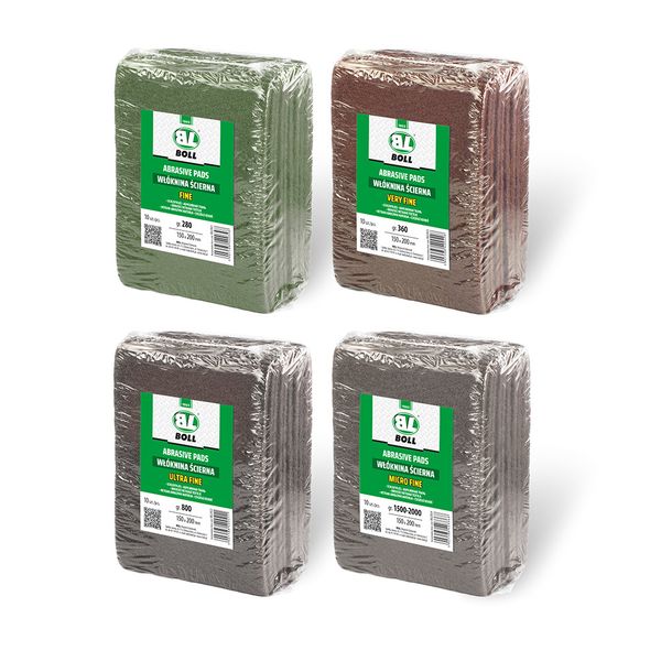 BOLL Abrasive pads
