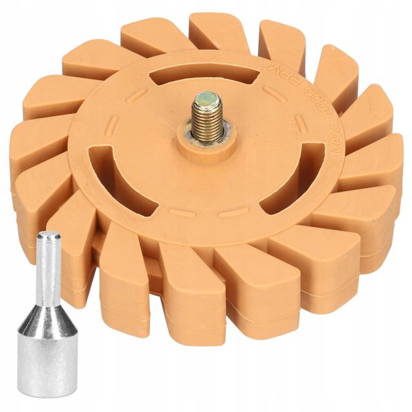 GLUE REMOVAL PAD WITH ADAPTER 100MM
