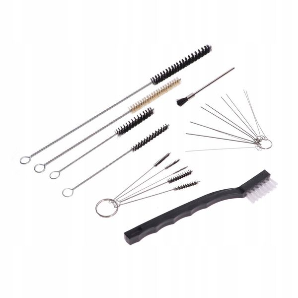 17-PIECE SET FOR GUN CLEANING