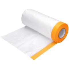 ITALKO Pre-Taped Masking Film – 20 m Roll, 1.1m x 20m roll · Clear thumbnail 3