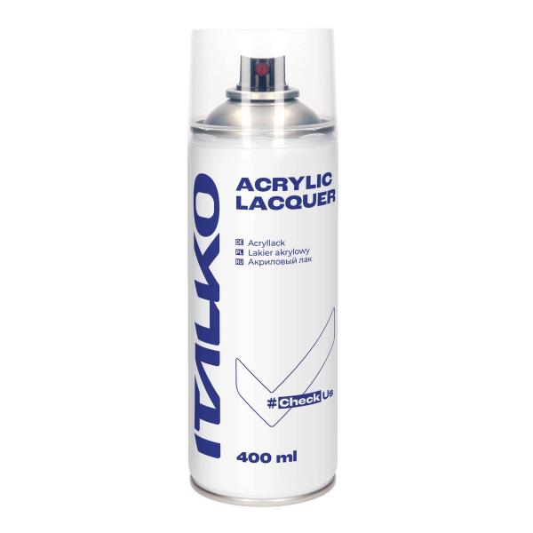 ITALKO ACRYLIC PAINT 400ML SPRAY - CLEAR GLOSS