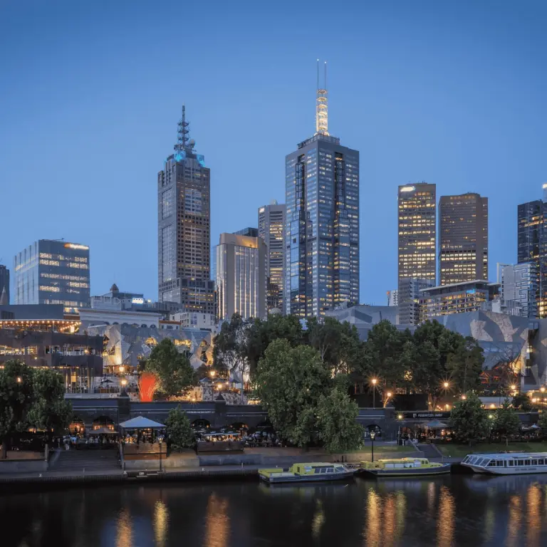 Melbourne city landscape