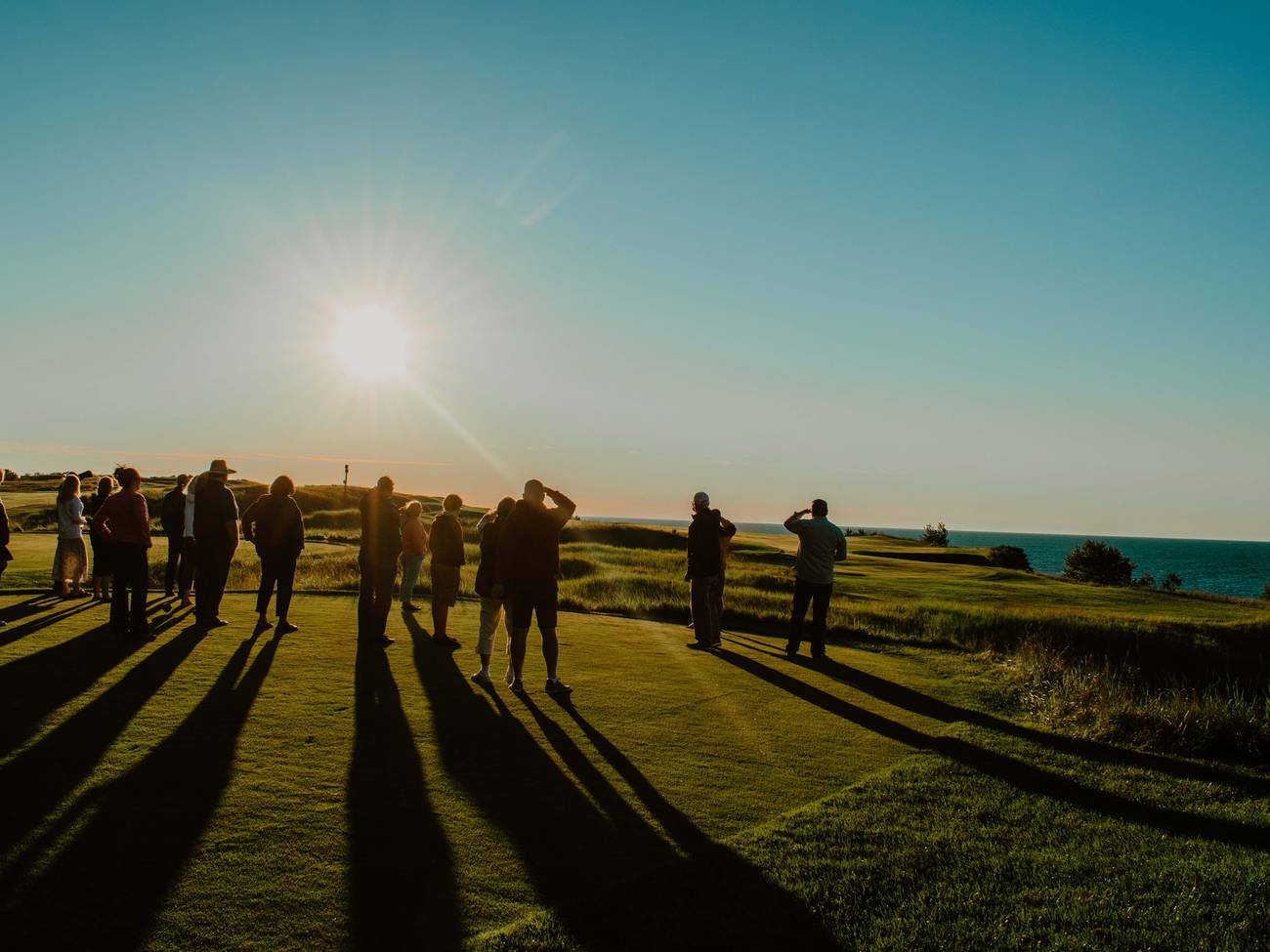 People on Cart Cruise