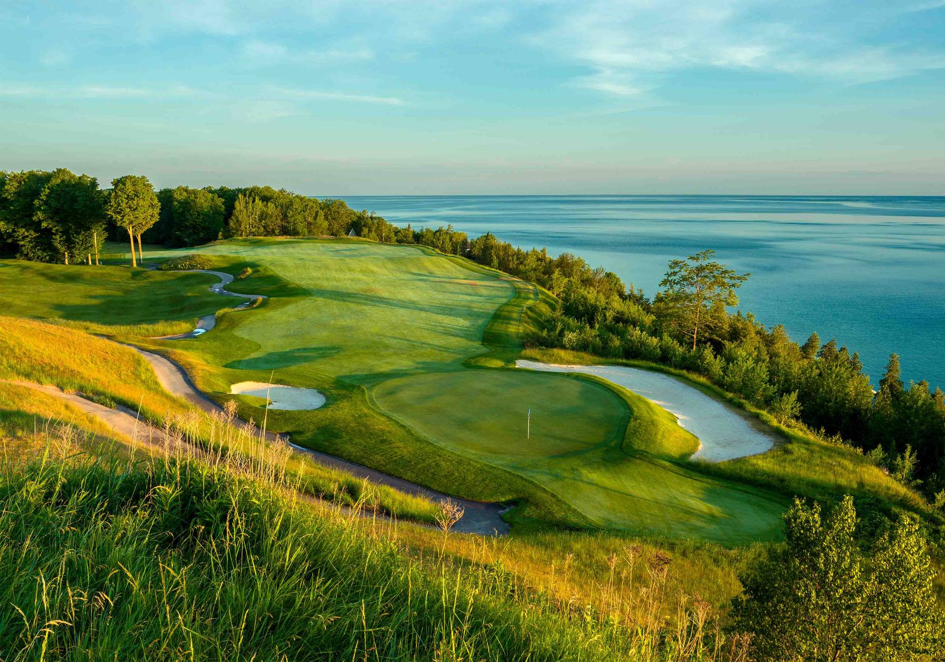 links 1 & 8 golf course holes