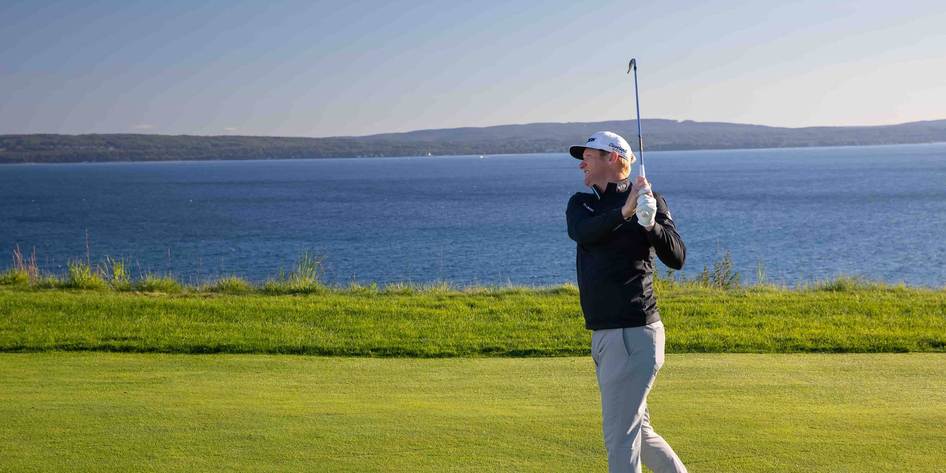 Ryan Brehm on Golf Course
