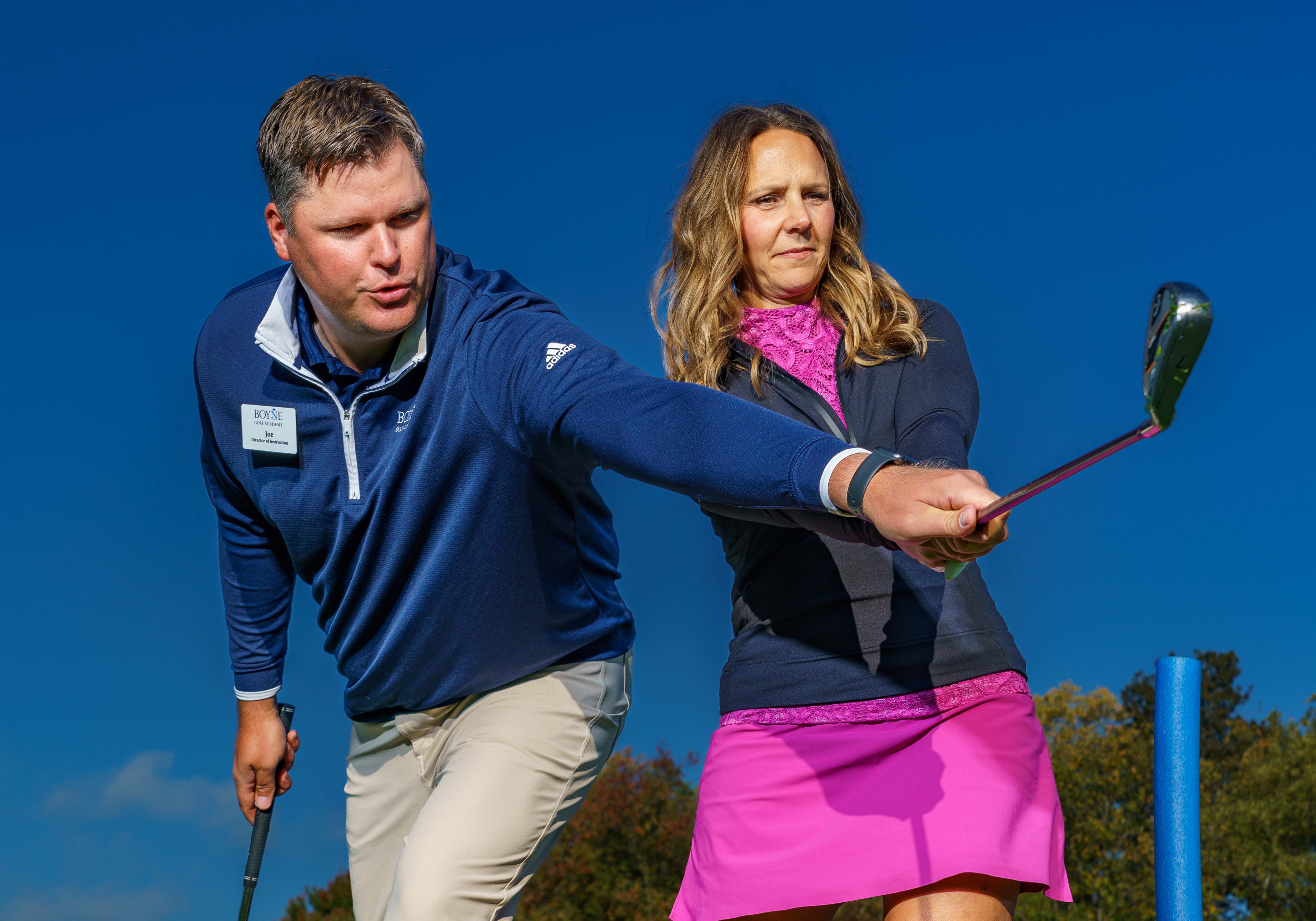 BOYNE Golf Academy lesson