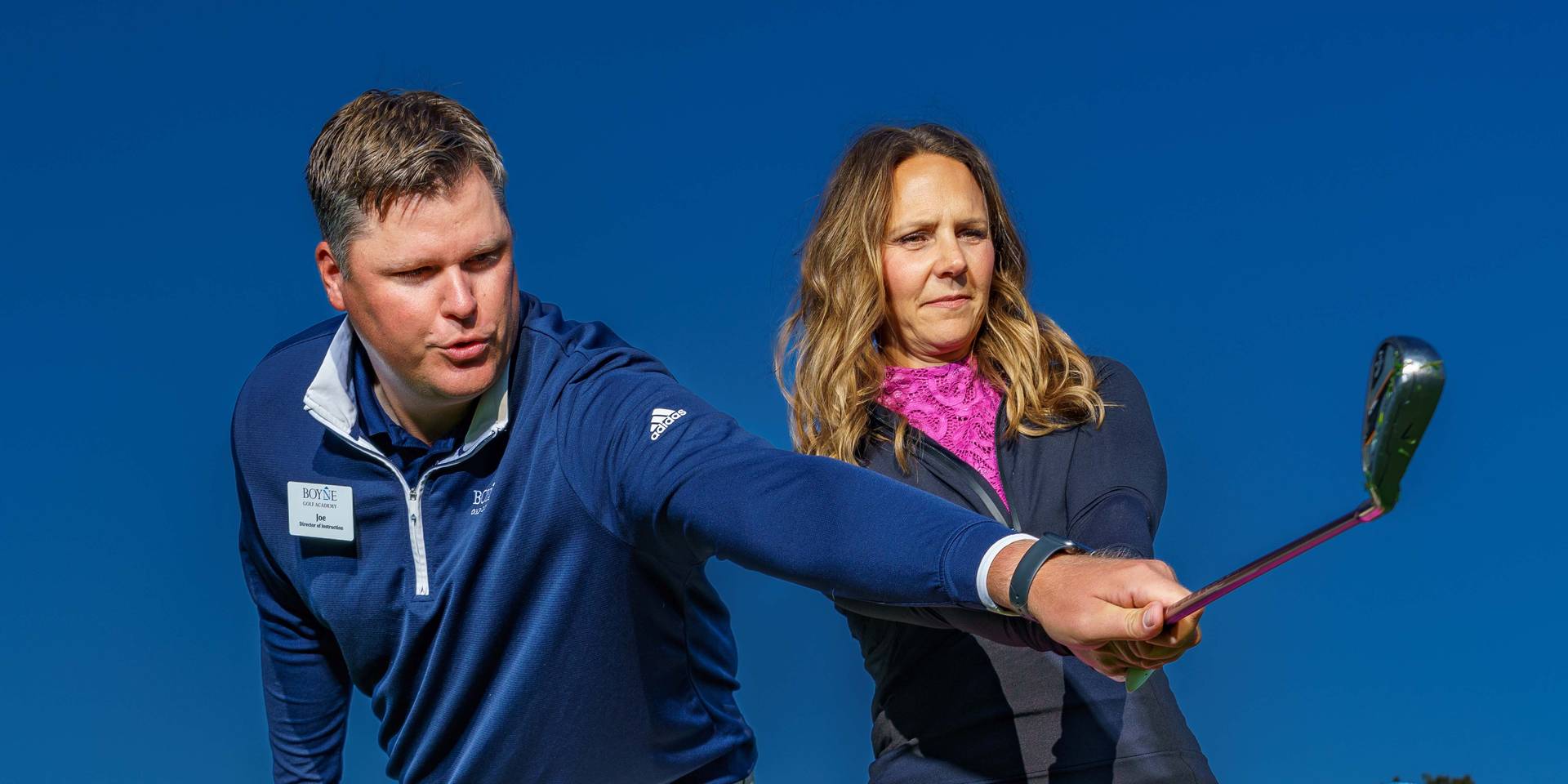 BOYNE Golf Academy lesson