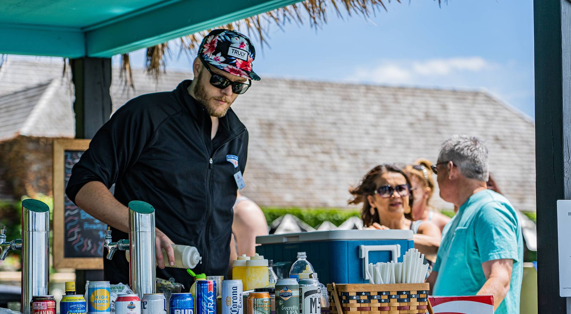 Bartender at GIGI's Tiki bar