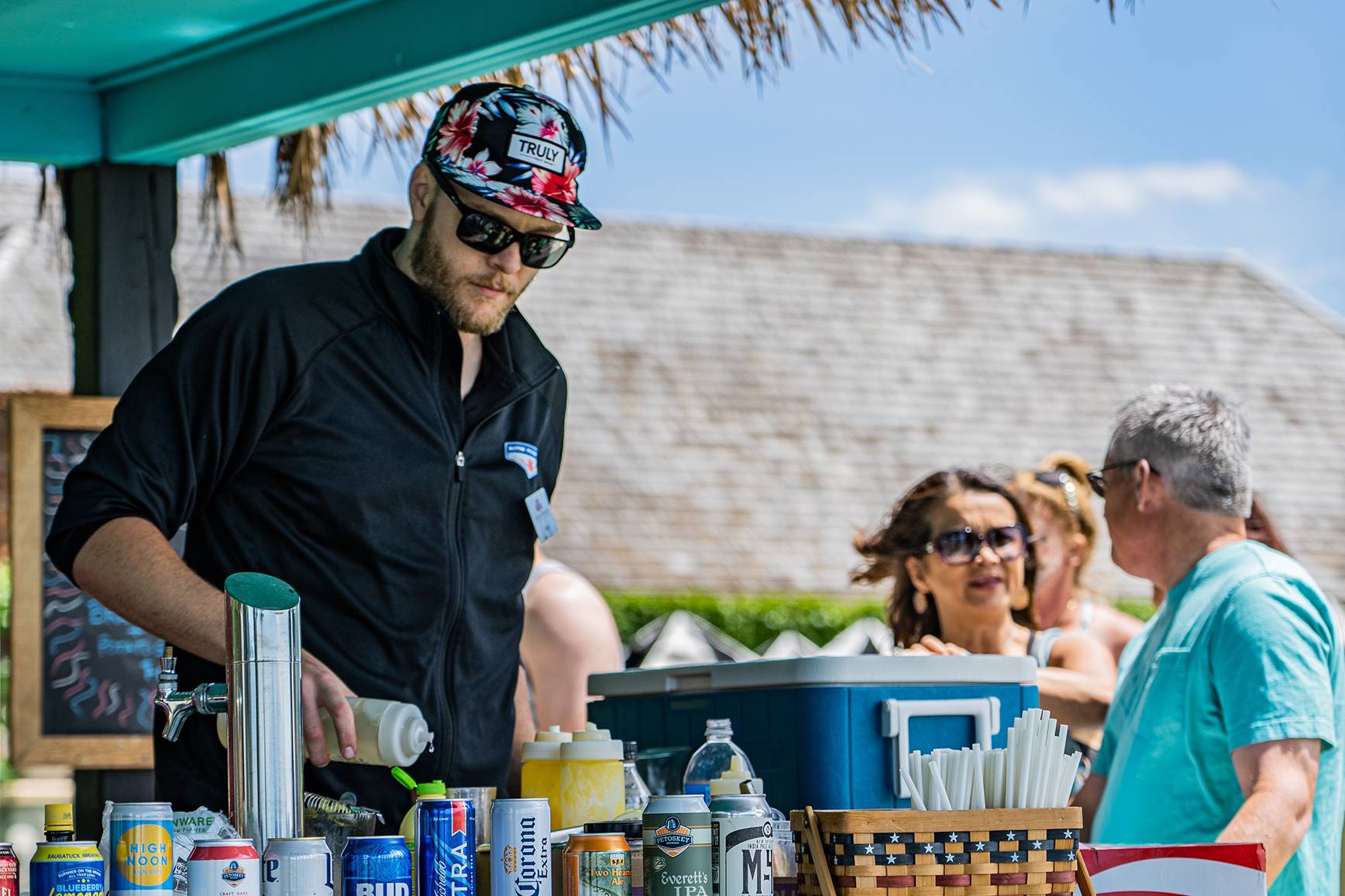 Bartender at GIGI's Tiki bar