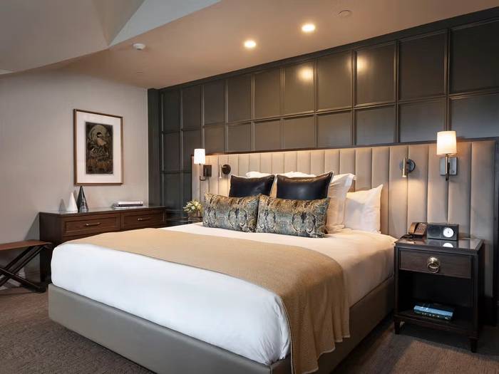 Hotel room at The Highlands