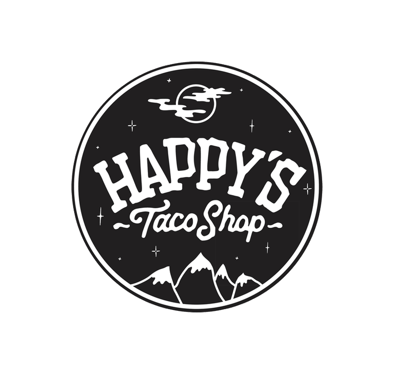 Happy's Taco Shop Logo