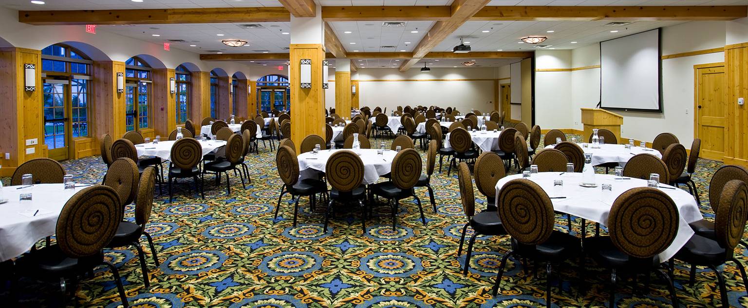 Vienna Ballroom in Mountain Grand Lodge & Spa