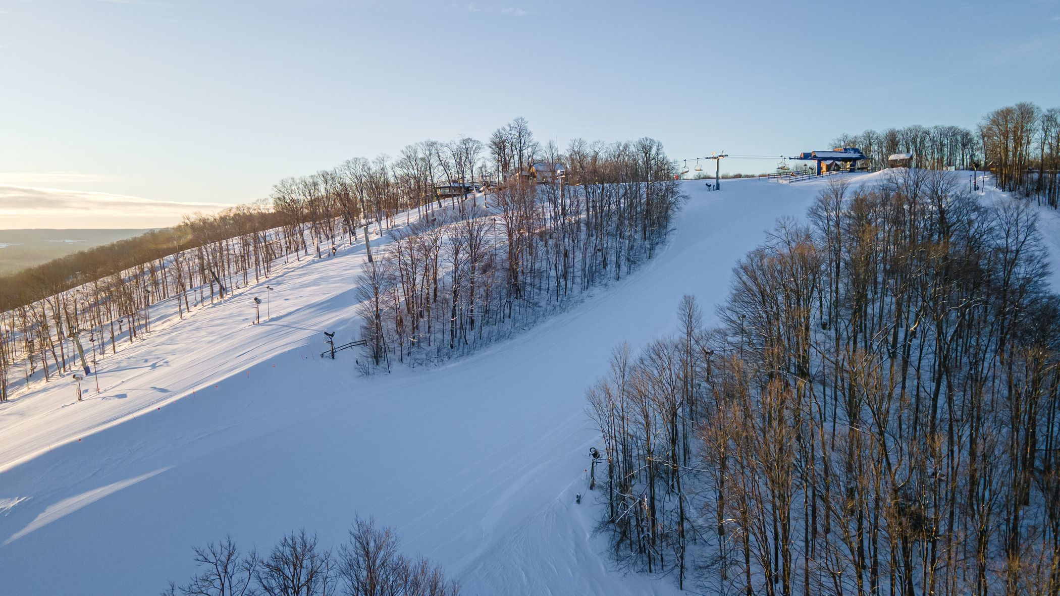 Sunrise at boyne mountain