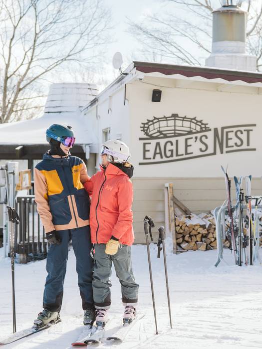 couple at top of Hemlock