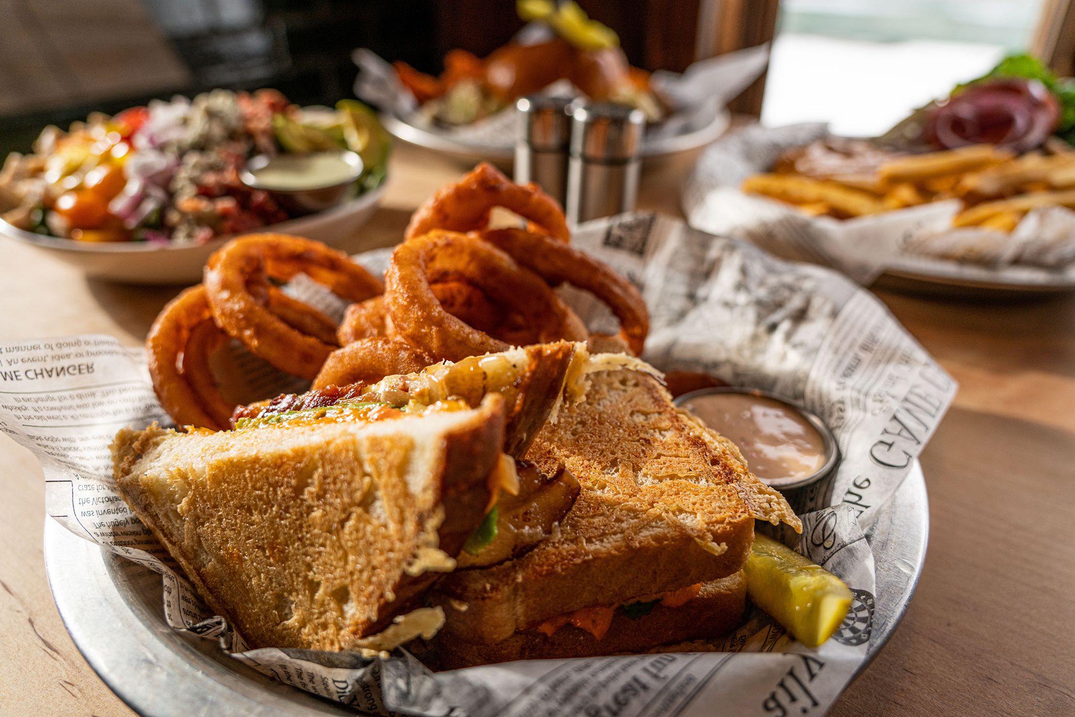 Food at Forty Acres Tavern