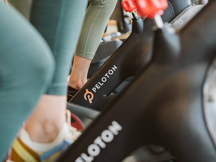 Peloton bikes