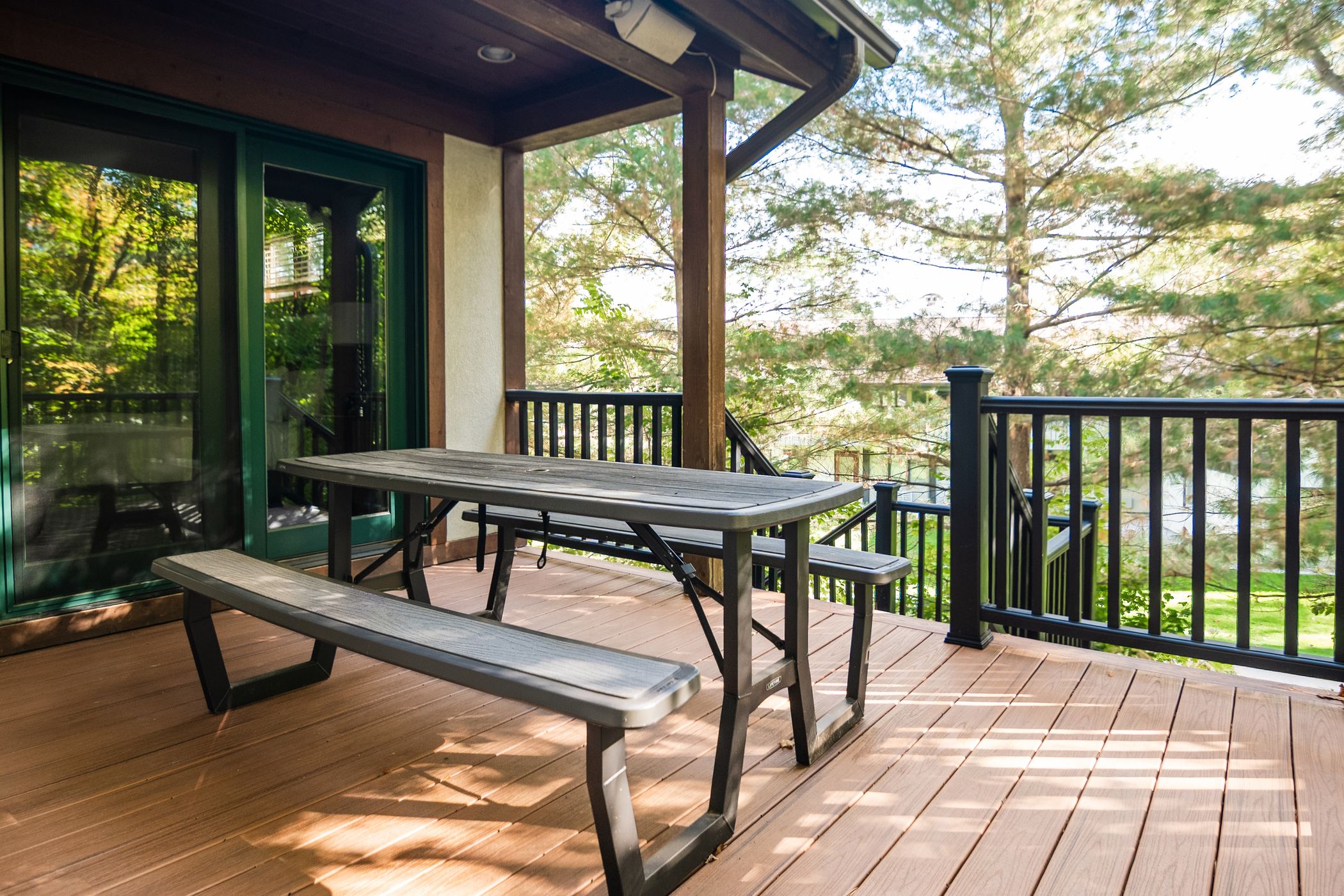 disciples village condo deck area