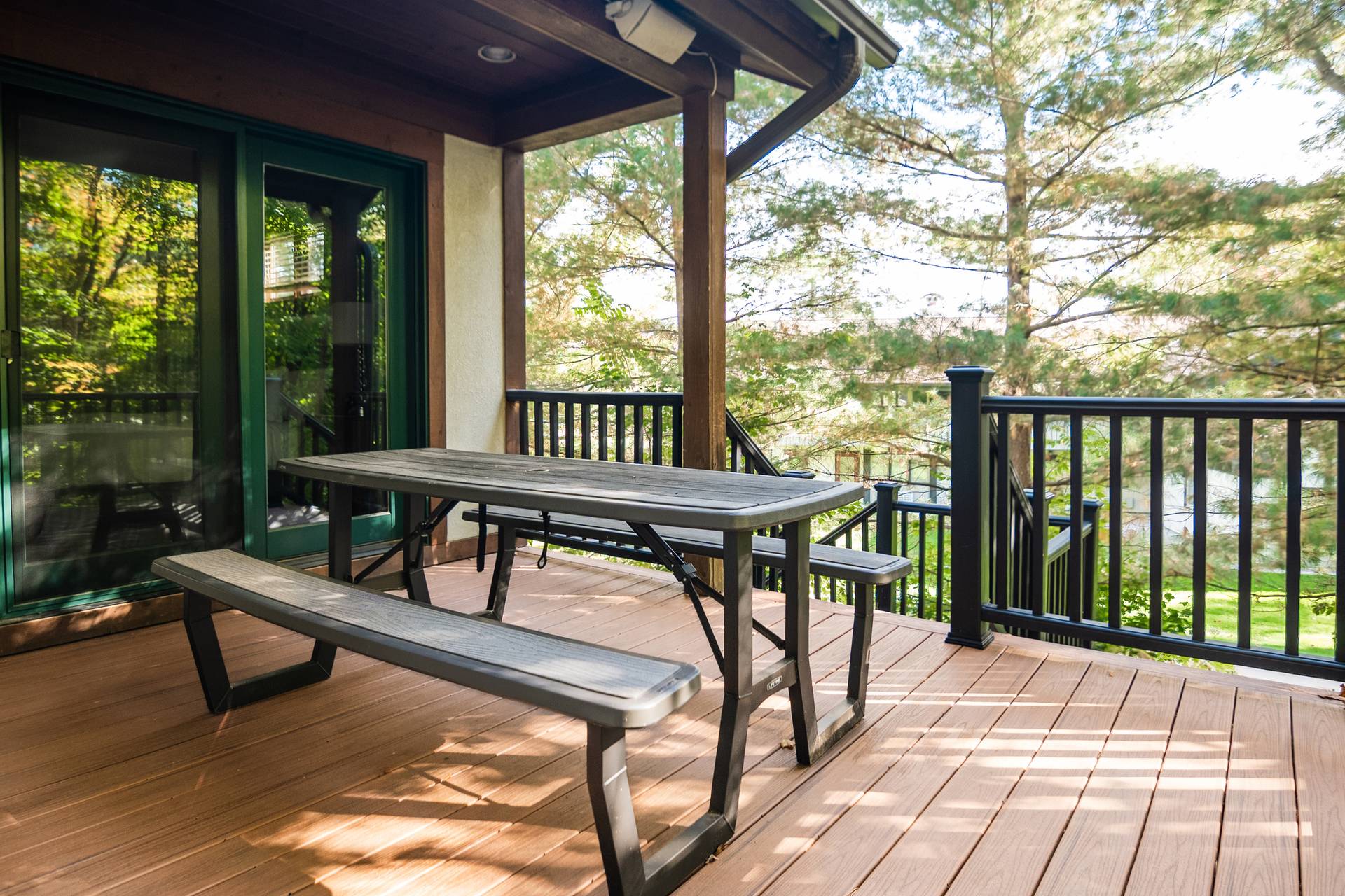 disciples village condo deck area
