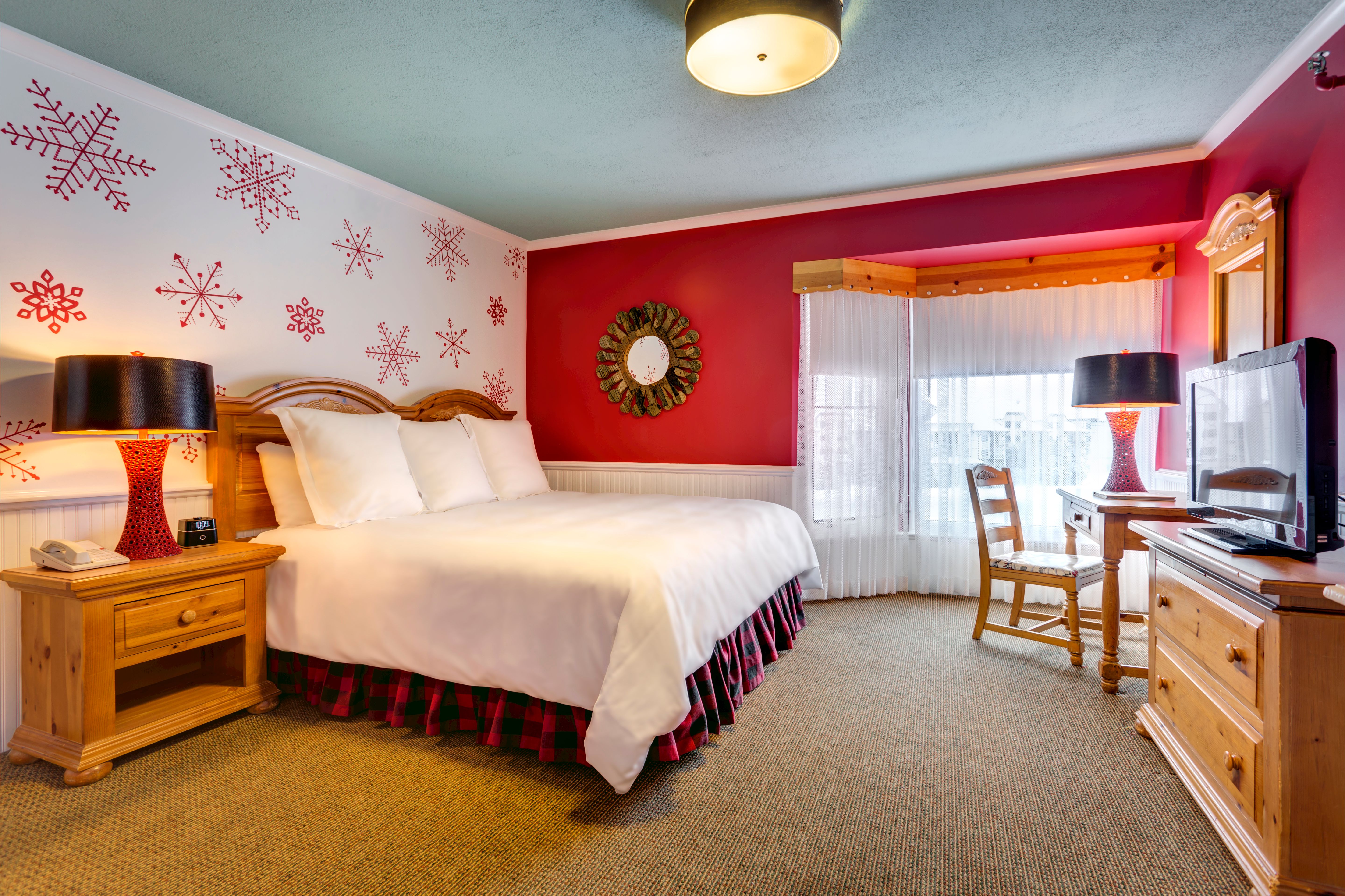 king room in clock tower lodge