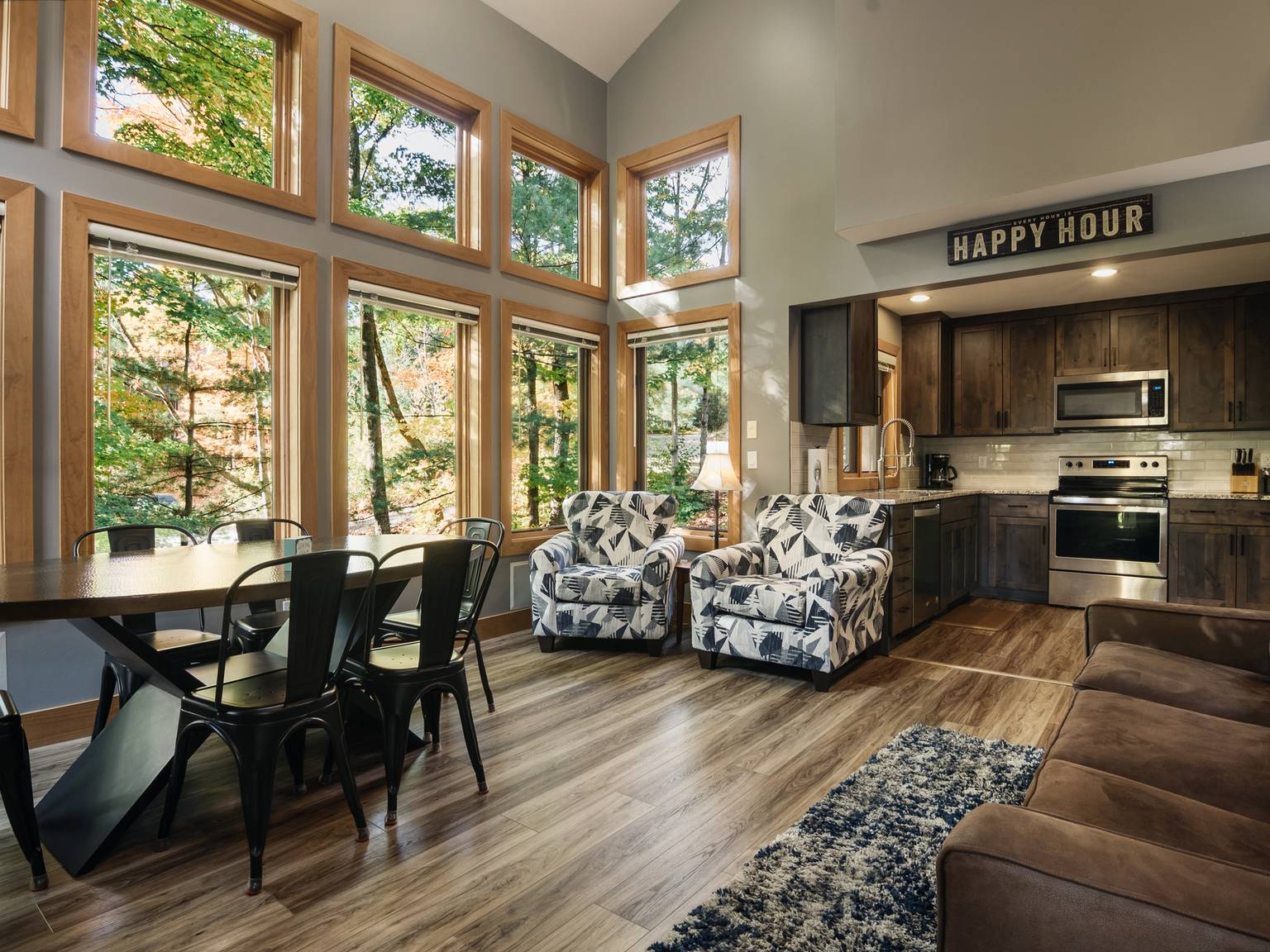 living area of disciples ride condo