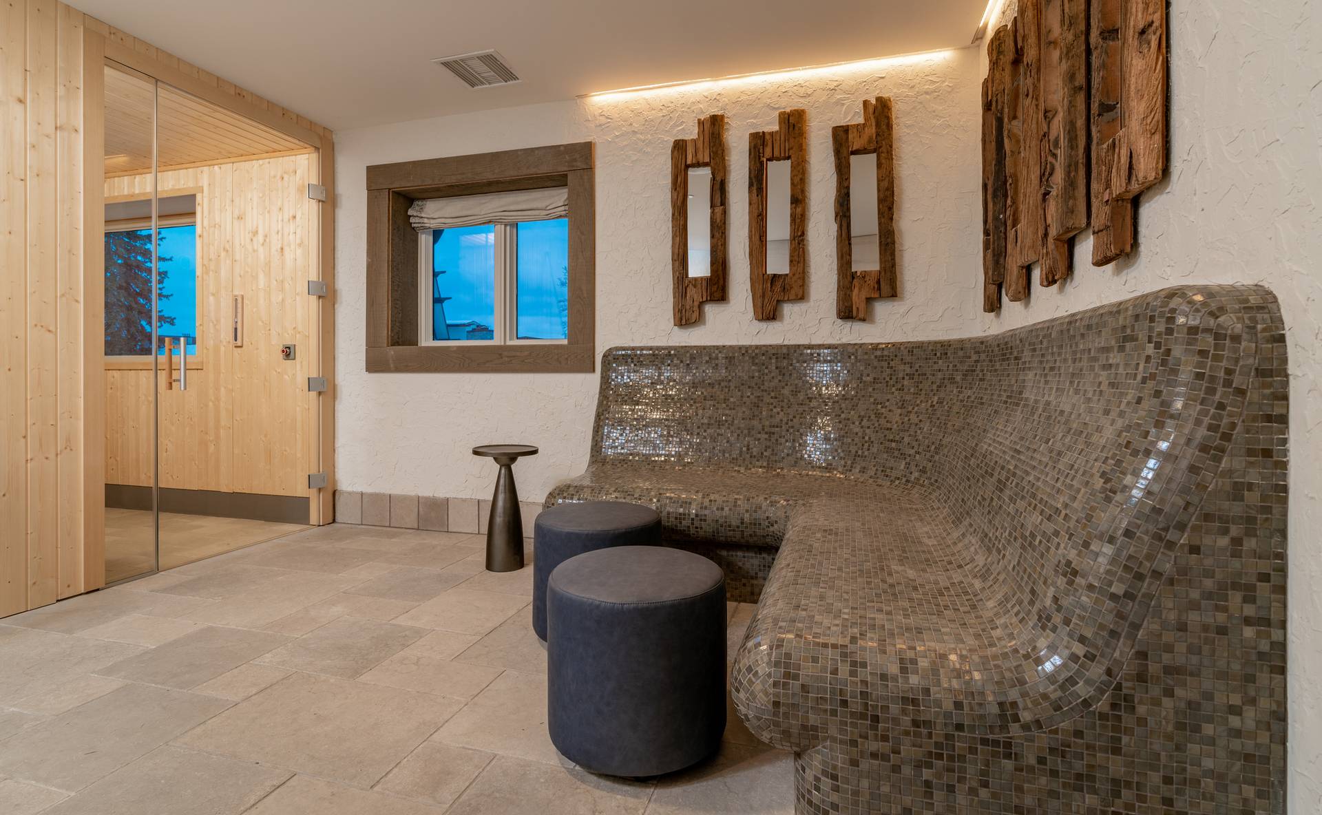 chalet edelweiss nordic cirque sauna