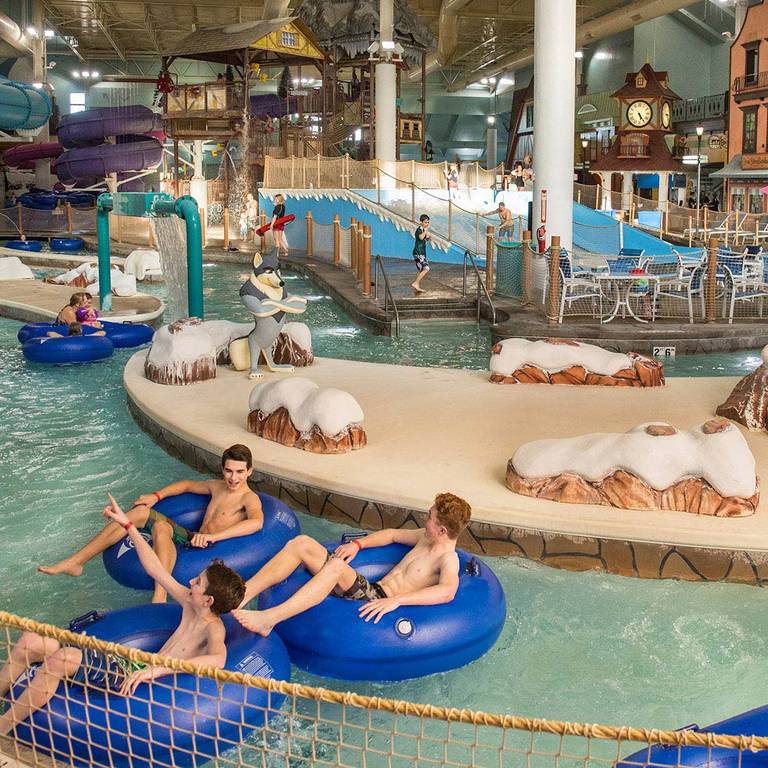 Lazy river in Avalanche Bay