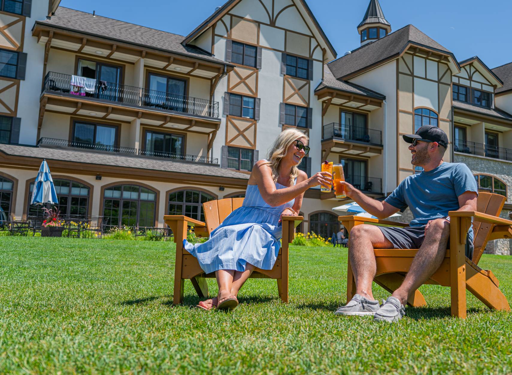 Mom and daughters SkyBridge