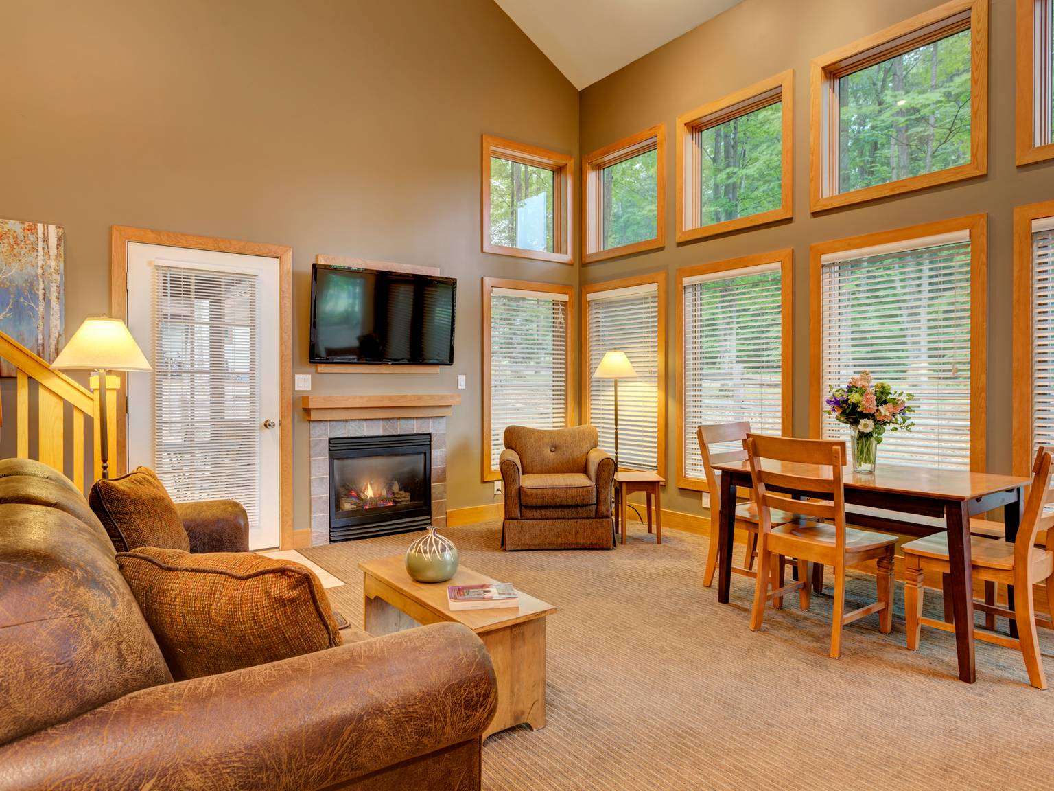 disciples village condo living room