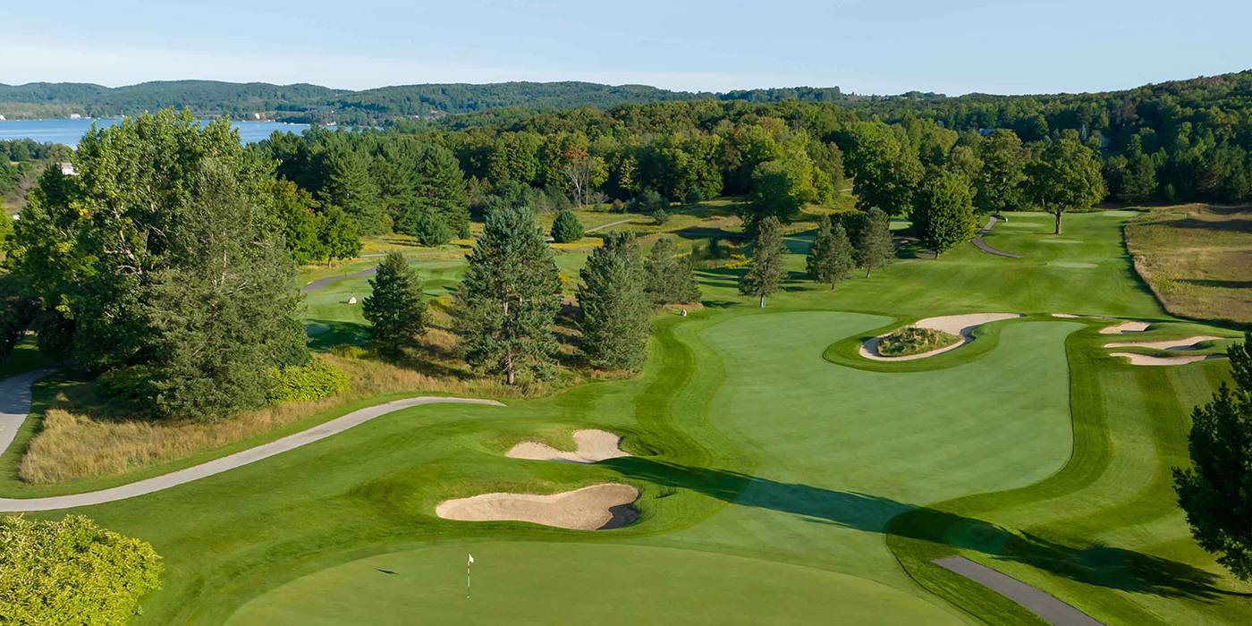 Golf course at Boyne Mountain Resort