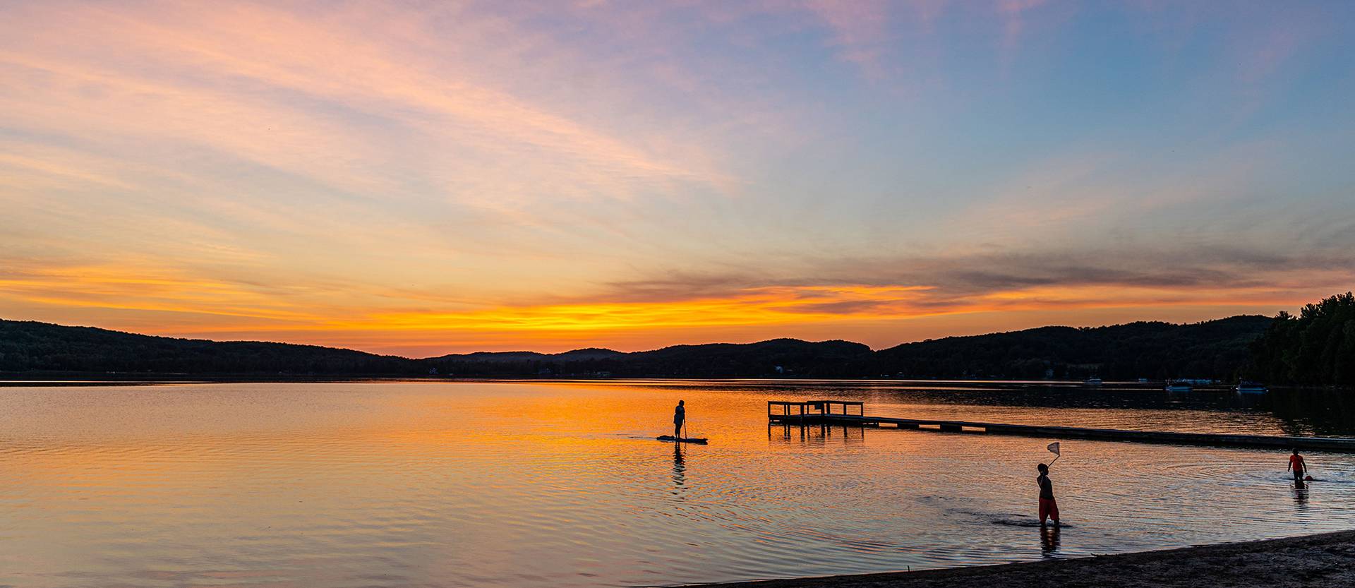 Deer Lake sunset picture