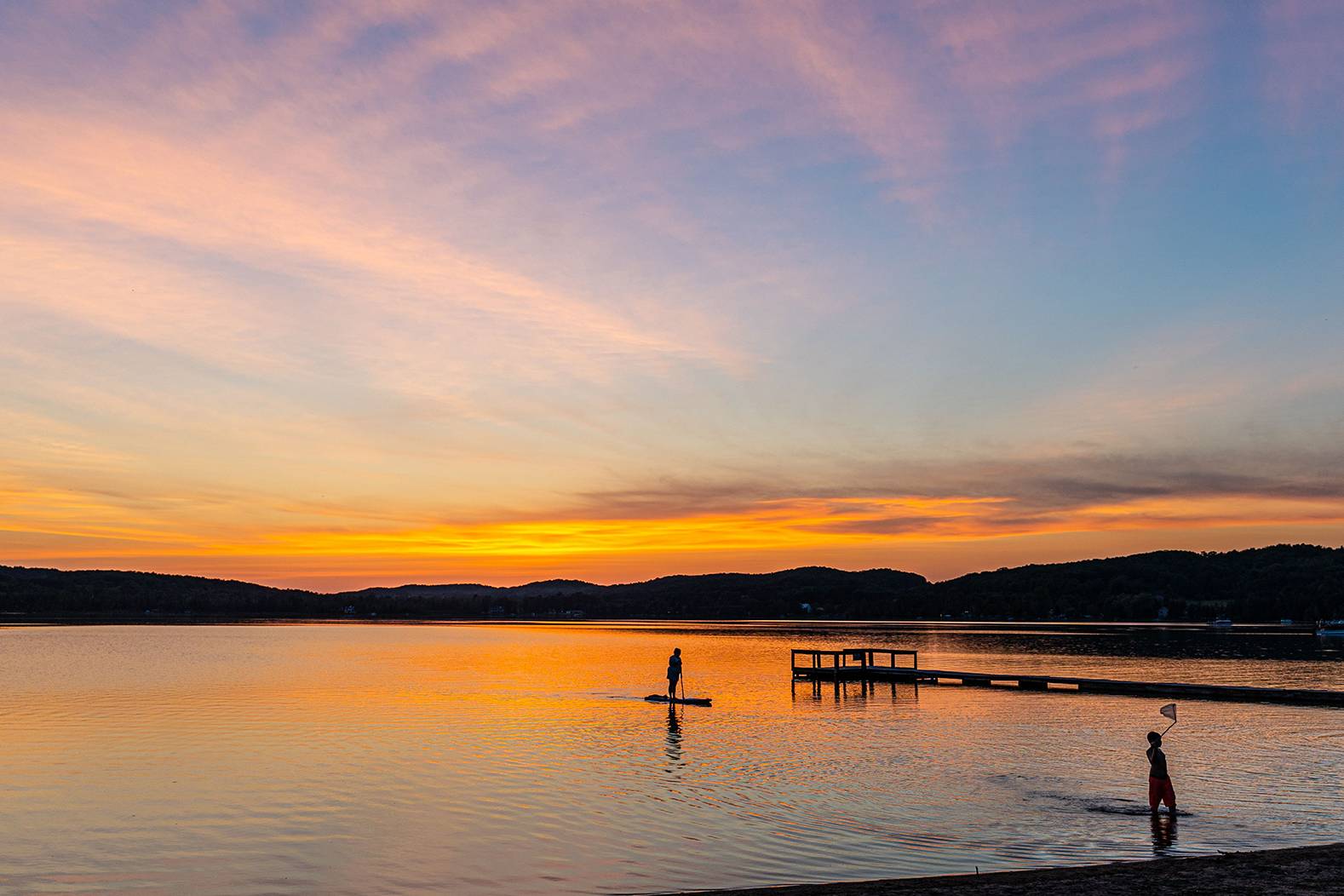 Deer Lake at Sunset