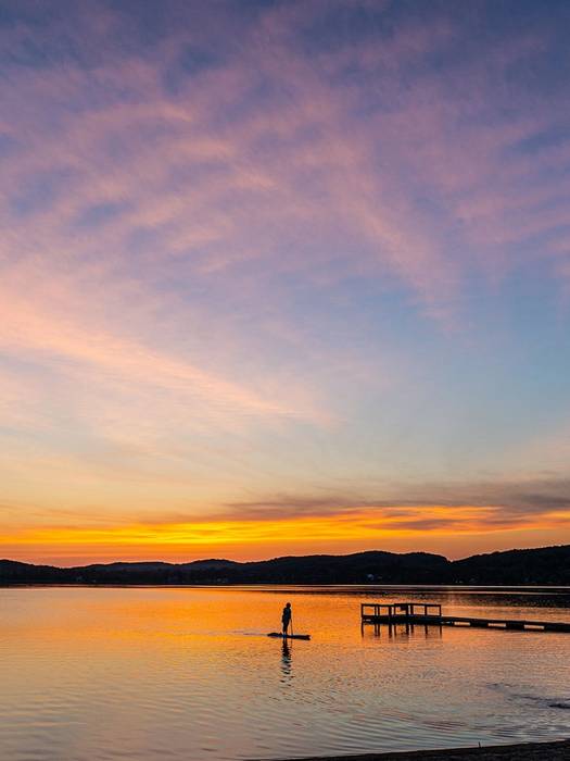 Deer Lake at Sunset