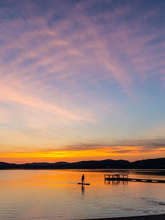 Deer Lake at Sunset