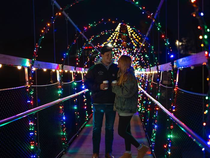 couple on skybridge